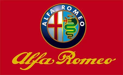 Alfa Romeo Flag-3x5ft checkered Banner-Metal Grommets by flagsshop