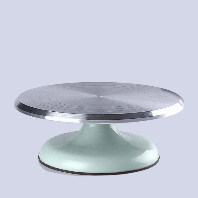 Aluminum Alloy Birthday Cake Turntable Plastic Ceramic Turntable by Bowlift