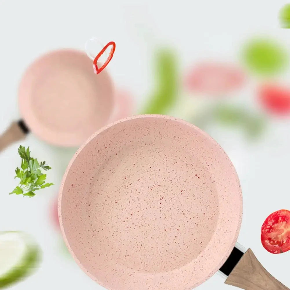 Aluminum Non stick Medical Stone Frying Pan Kitchen Pot Cookware by Bowlift