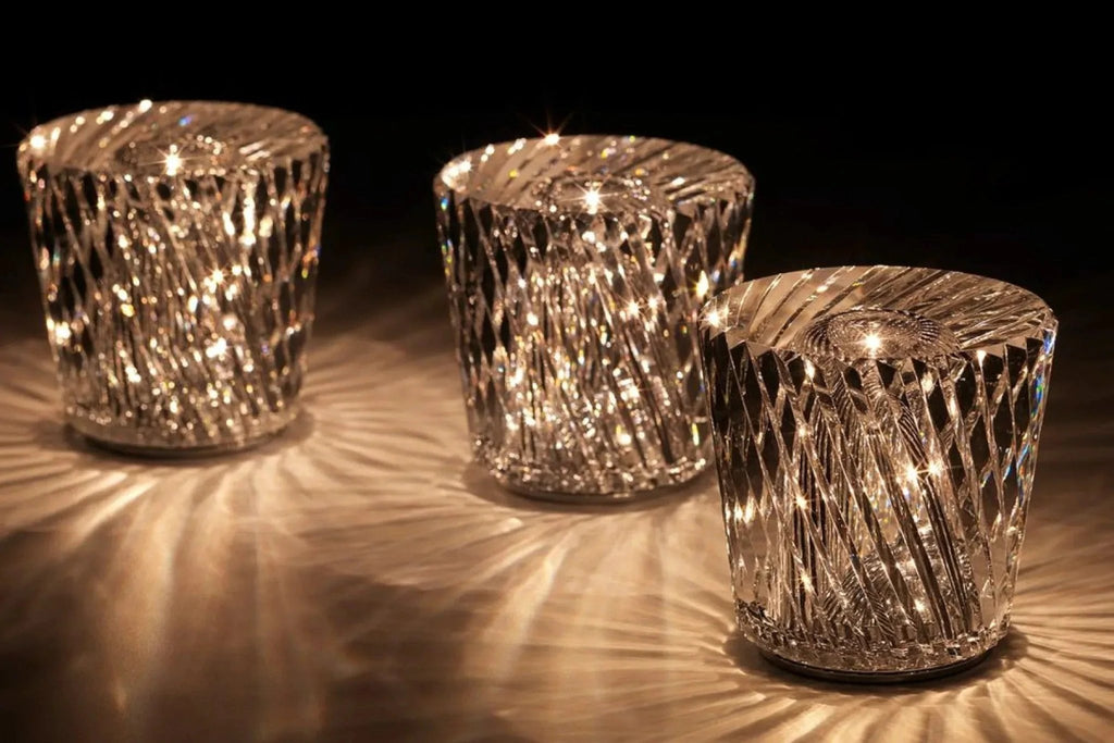 LED Crystal Lamp Diamond Glow Bowlift by Bowlift