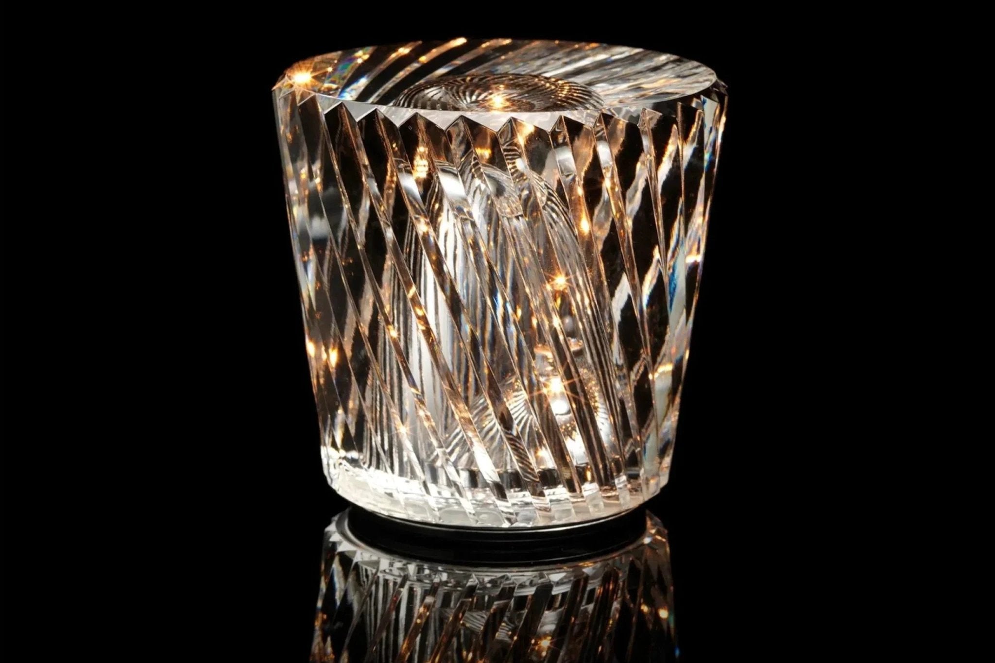LED Crystal Lamp Diamond Glow Bowlift by Bowlift