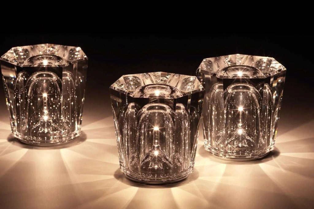 LED Crystal Lamp Diamond Glow Bowlift by Bowlift