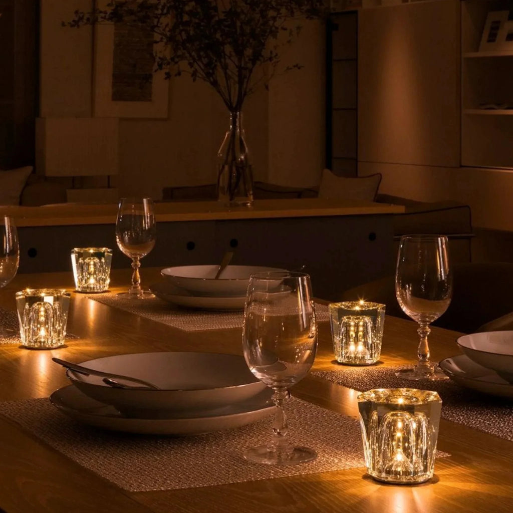 LED Crystal Lamp Diamond Glow Bowlift by Bowlift