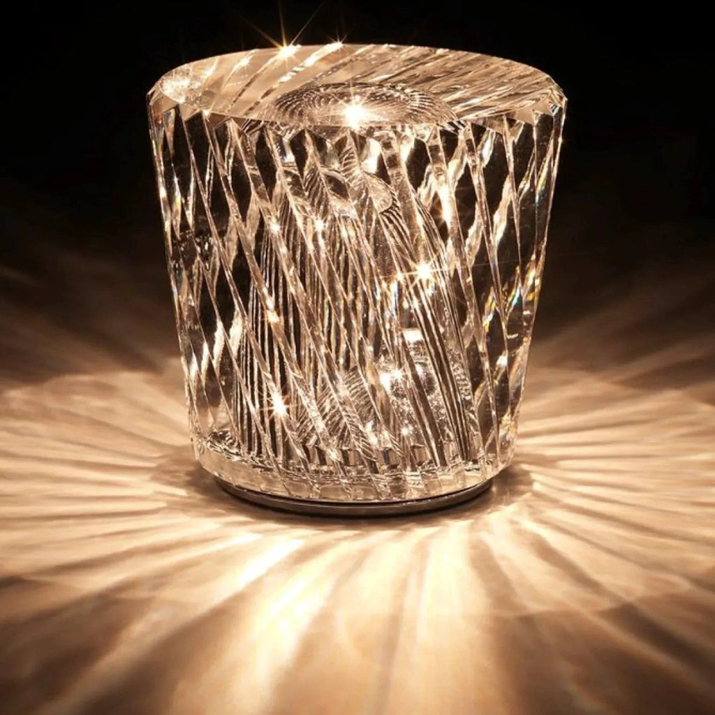 LED Crystal Lamp Diamond Glow Bowlift by Bowlift