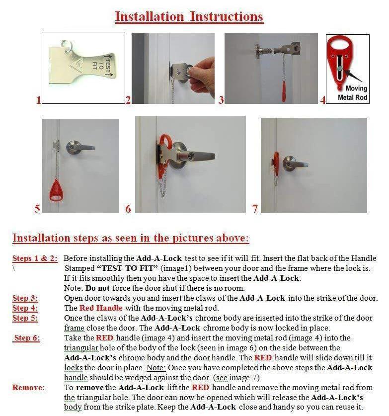 Portable Anti-intruder Lock by BowLift