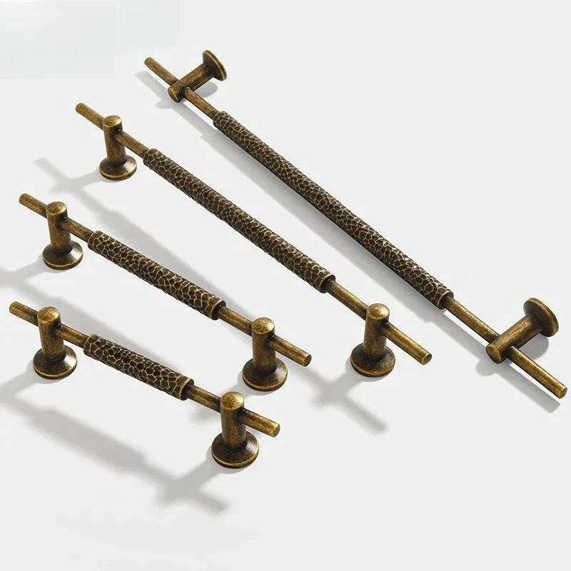 Antique Bronze Chinese Style Cabinet Storage Handle Drawer Pulls by Bowlift
