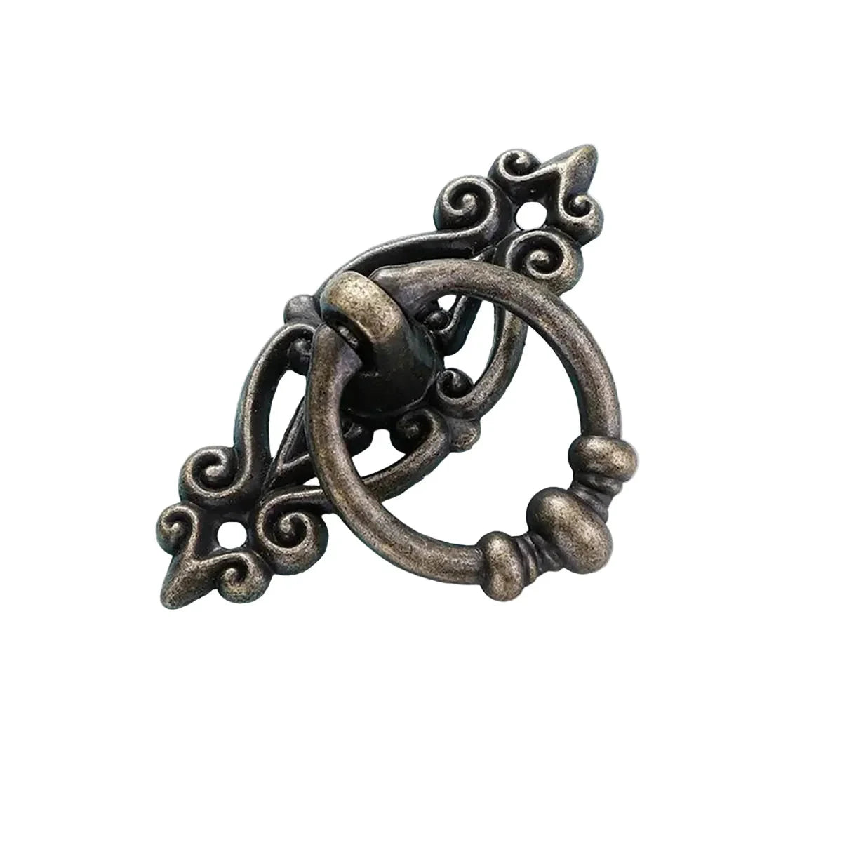 Antique Brushed Cabinet Handles Retro Alloy Drawer and Door Pulls by Bowlift