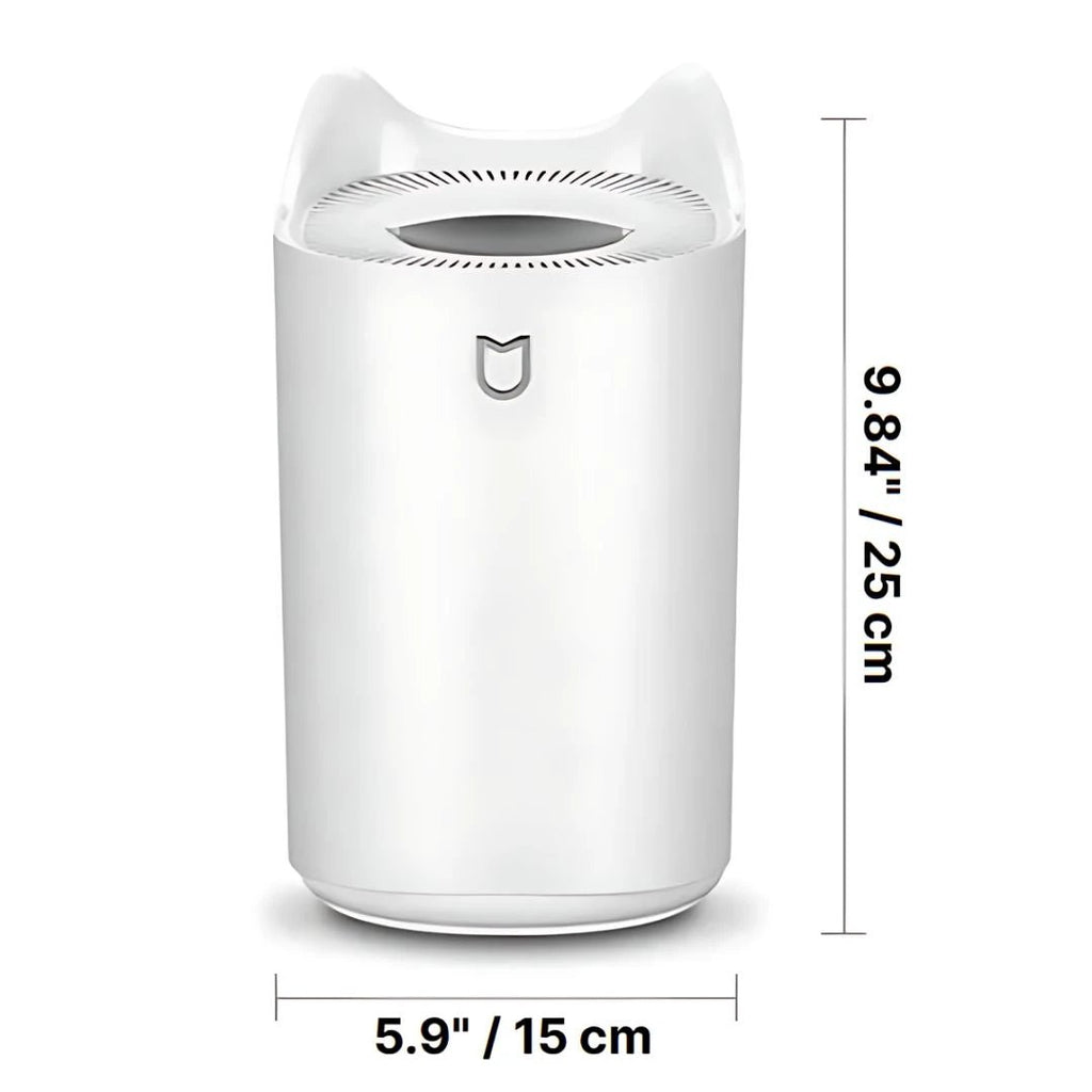 Aquabreeze Home Humidifier - 3000ml | Mist Technology for Respiratory Relief and Comfortable Living Bowlift by Bowlift