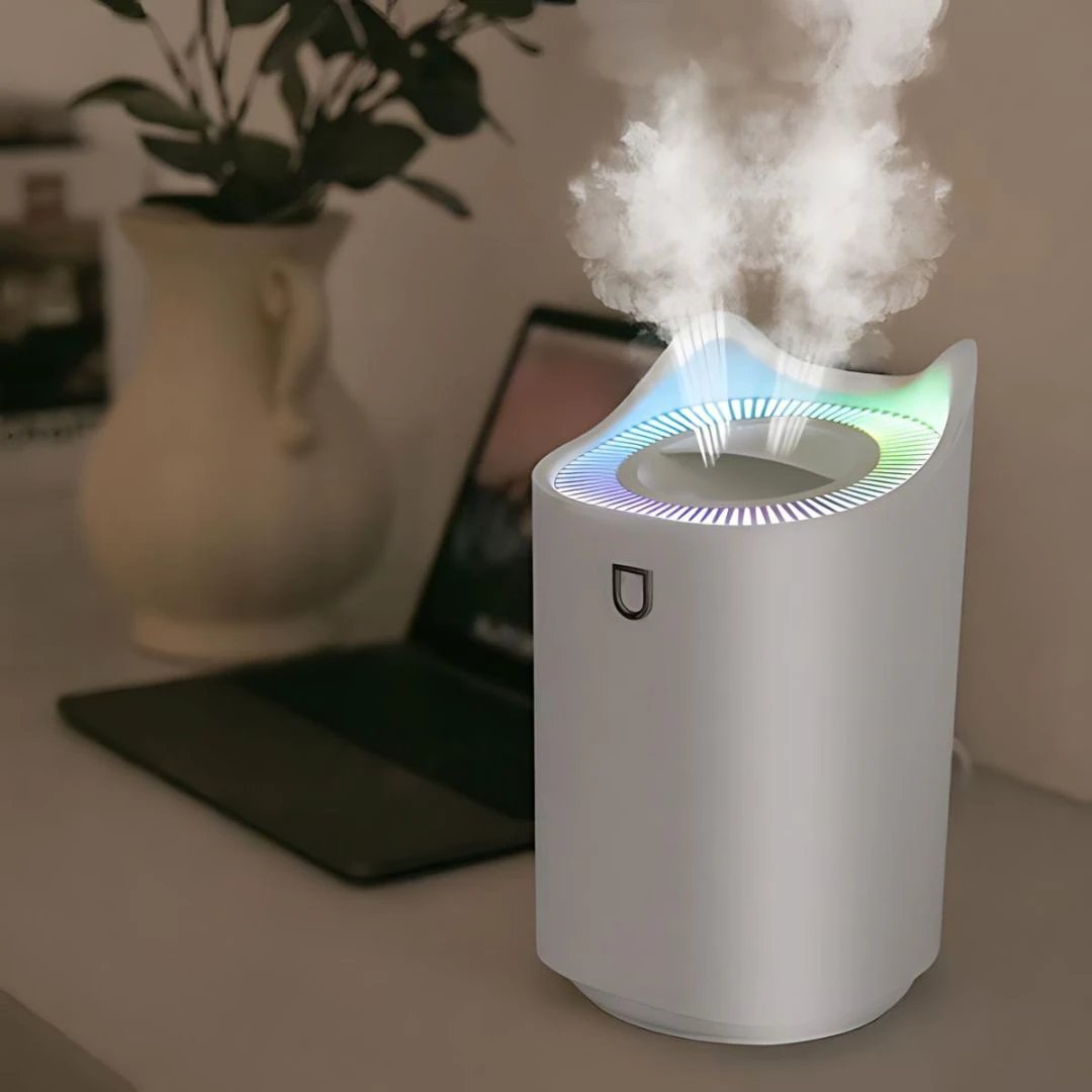 Aquabreeze Home Humidifier - 3000ml | Mist Technology for Respiratory Relief and Comfortable Living Bowlift by Bowlift