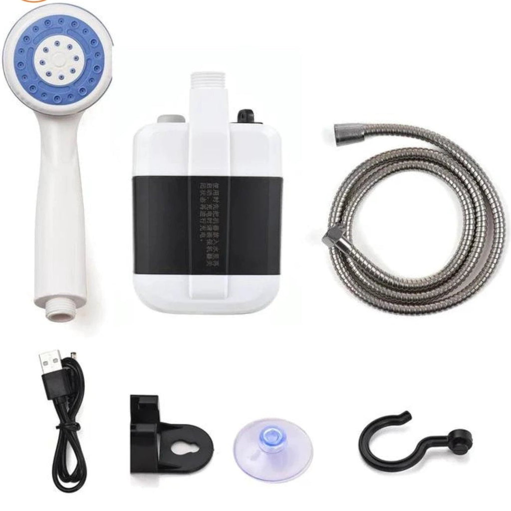 Aquacharge portable electric shower Bowlift by Bowlift
