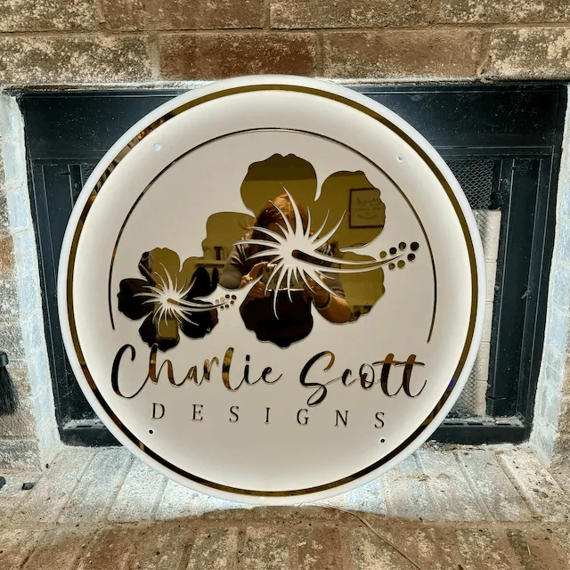 Custom Acrylic Backlit Business Logo Sign 3D Wall Decor Sign by Neonchics Signs