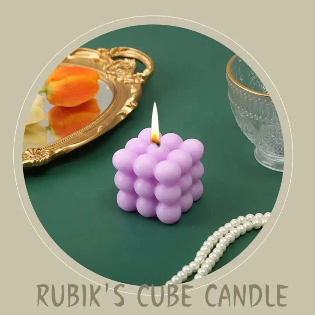 AromaCube – Decorative Cube Scented Candle by BowLift