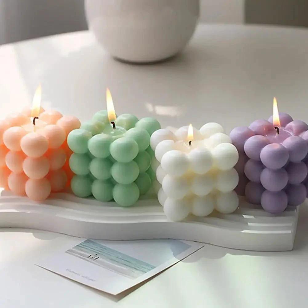 AromaCube – Decorative Cube Scented Candle by BowLift