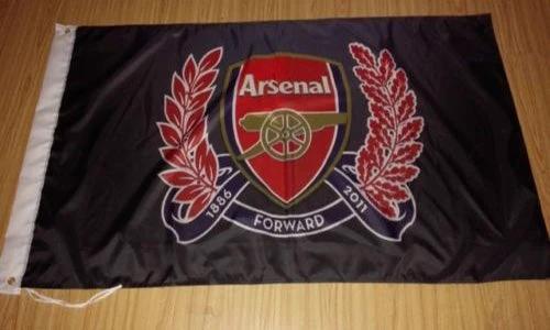 Arsenal Football Club Flag-3x5ft Gunners FC Banner-100% polyester by flagsshop