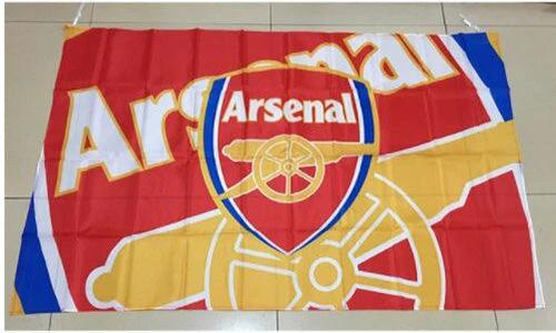 Arsenal Football Club Flag-3x5ft Gunners FC Banner-100% polyester by flagsshop