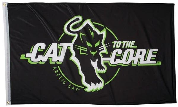 Arctic Cat Flag-3x5 FT Aircat Banner-100% polyester-2 Metal Grommets by flagsshop