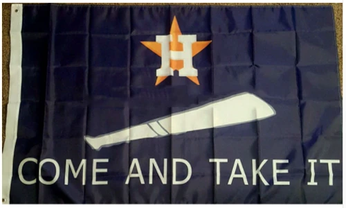Houston Astros Flag-3x5FT Banner-100% polyester by flagsshop