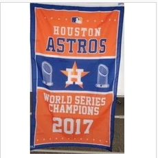 Houston Astros Flag-3x5FT Banner-100% polyester by flagsshop