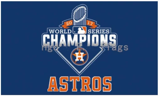 Houston Astros Flag-3x5FT Banner-100% polyester by flagsshop