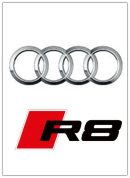 Custom Audi R8 flag -3x5 FT-100% polyester-4 Metal Grommets by flagsshop