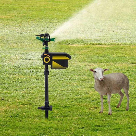 Automatic Motion-Activated Animal Repellent Garden Sprinkler - Animal Sensor Outdoor Lawn Yard Water Sprinkler by BowLift