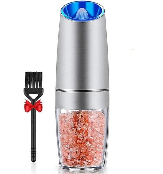 Automatic Spice Grinder Mill Adjustable Grinder with LED Light by Bowlift