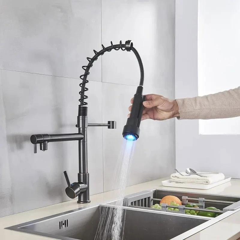 Stylish adjustable kitchen sink Bowlift by Bowlift