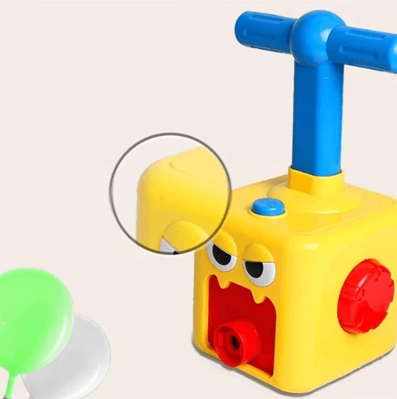Toy car with inflatable balloon for kids by Bowlift