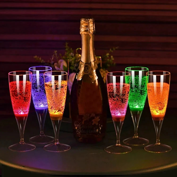 GlowSip - LED-lit wine glass set (6 pieces) Bowlift by Bowlift