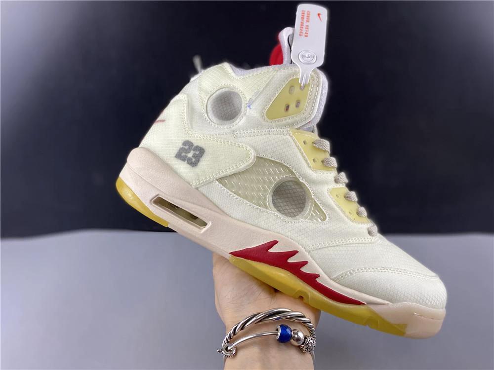 Air Jordan 5 Retro OW Sail by Air Jordan