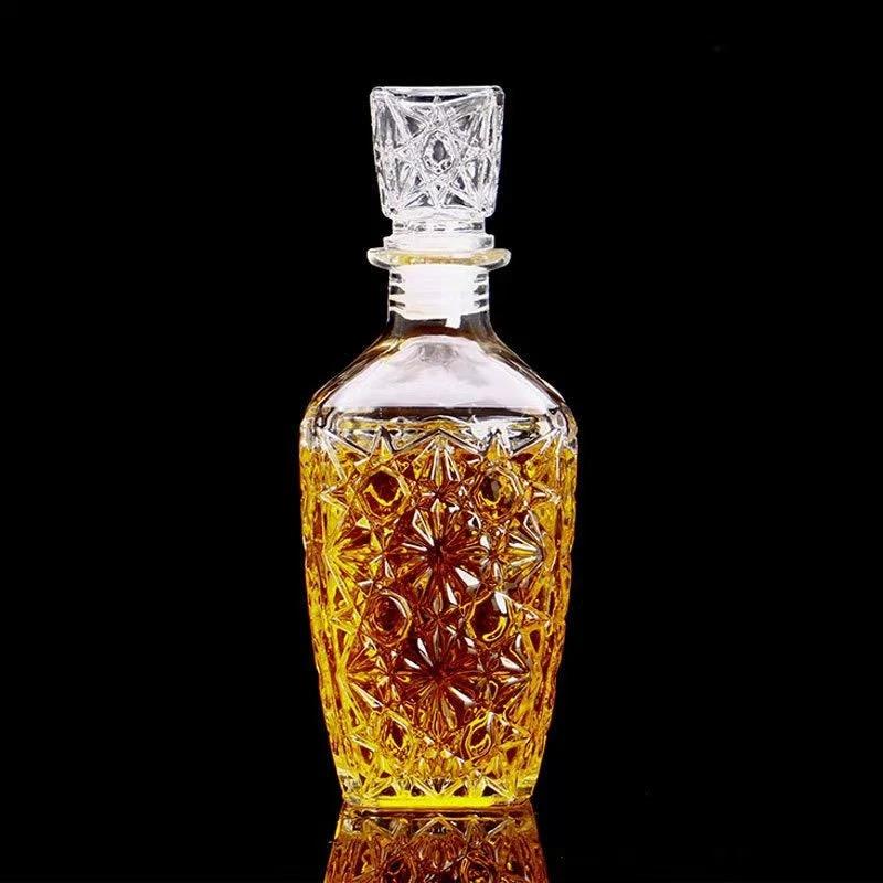 Mini Vintage Glass Decanter by BowLift