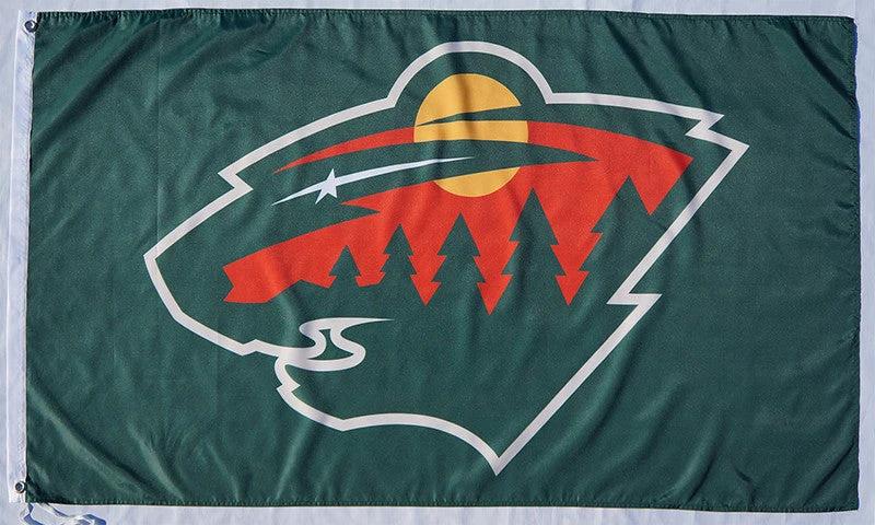 Minnesota Wild Flag-NHL Mn Wild Flag-3x5FT Banner-100% polyester by flagsshop