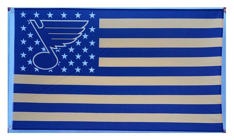 NHL St. Louis Blues Flag-3x5FT Banner-100% polyester by flagsshop