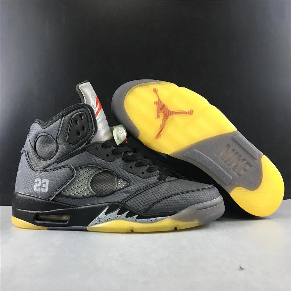 Air Jordan 5 Retro OW Black by Air Jordan
