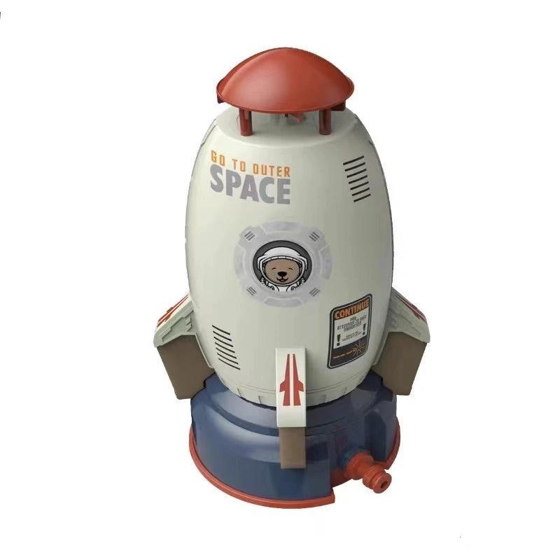 Summer Toy Rocket Sprinkler for Outdoor Use by Bowlift
