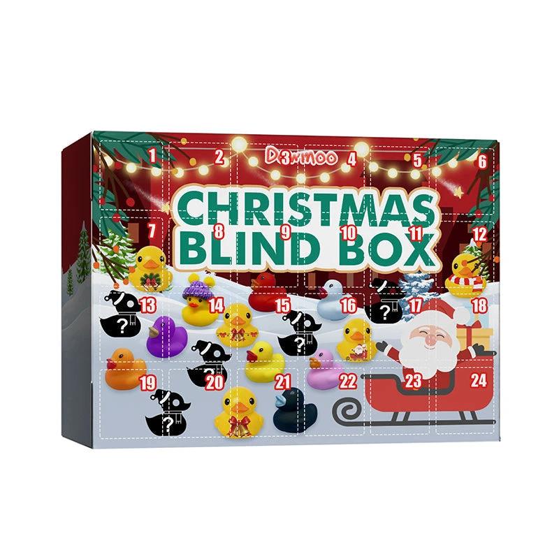 Advent Calendar 2022 - 24 Rubber Ducks for Children by Bowlift