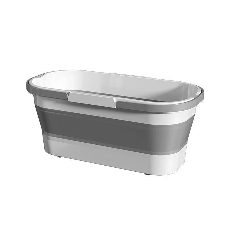 Foldable Portable Rectangular Bucket by Bowlift