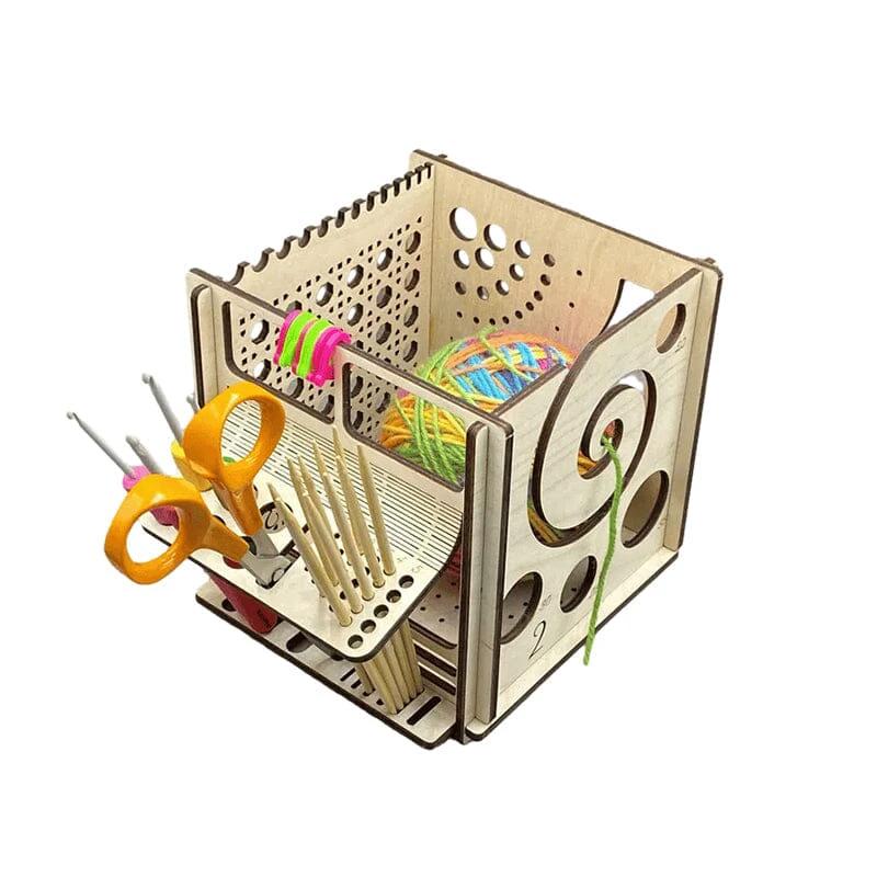Wood bowl All-in-One – Multifunctional knitting tool by Bowlift