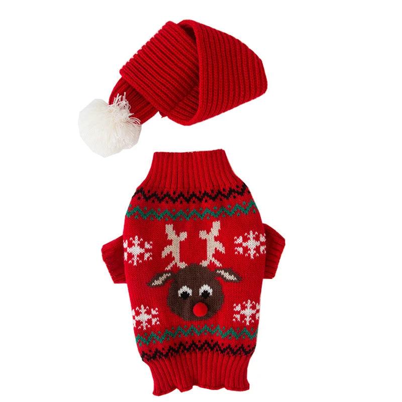 Warm Christmas clothing for pets by Bowlift