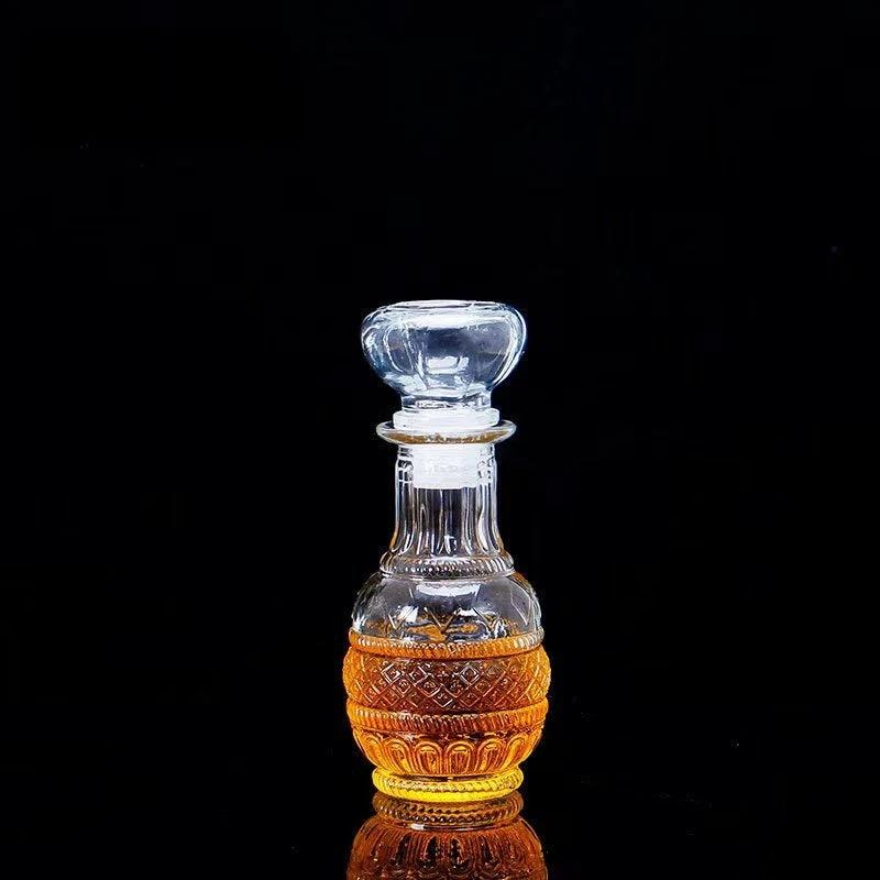 Mini Vintage Glass Decanter by BowLift