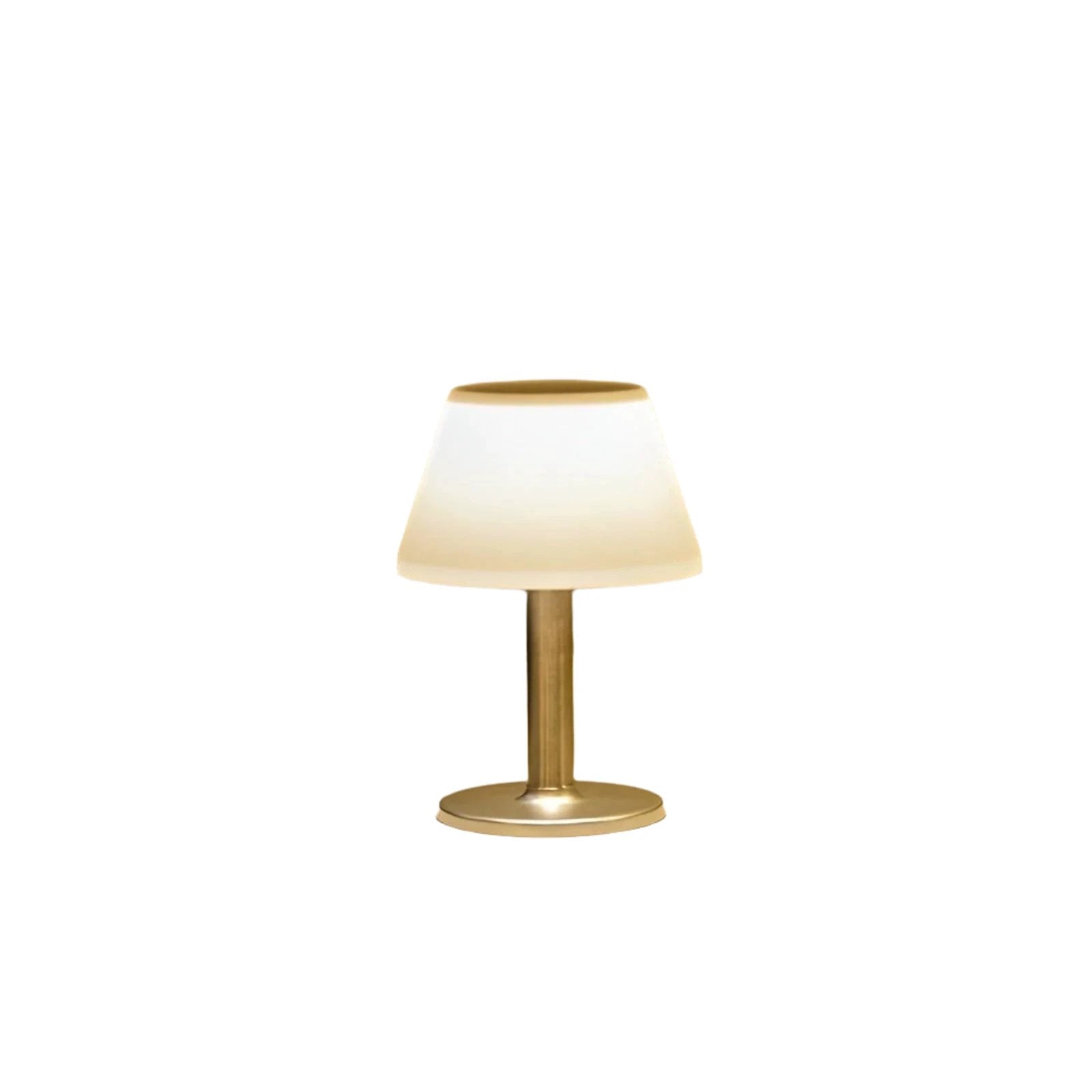 Elegant solid table lamp for outdoor charm Bowlift by Bowlift