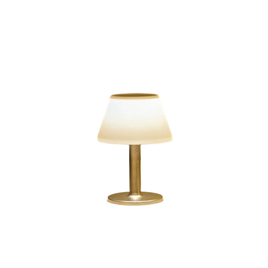 Elegant solid table lamp for outdoor charm Bowlift by Bowlift