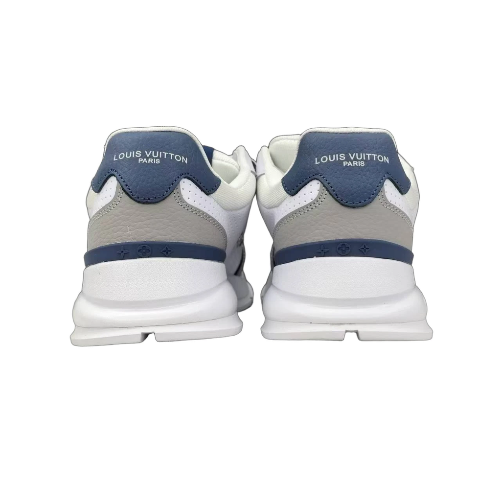 Luxury Lou Paris Classic Trainers Navy Blue White Shoes Sneakers by Air Jordan