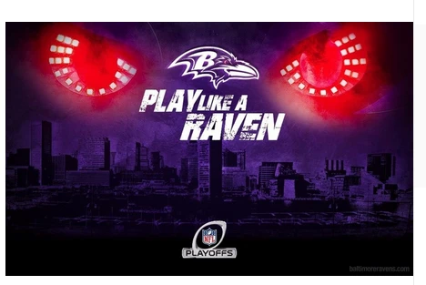 Baltimore Ravens Flag-3x5FT NFL Banner-100% polyester-gloves-champions-super bowl by flagsshop
