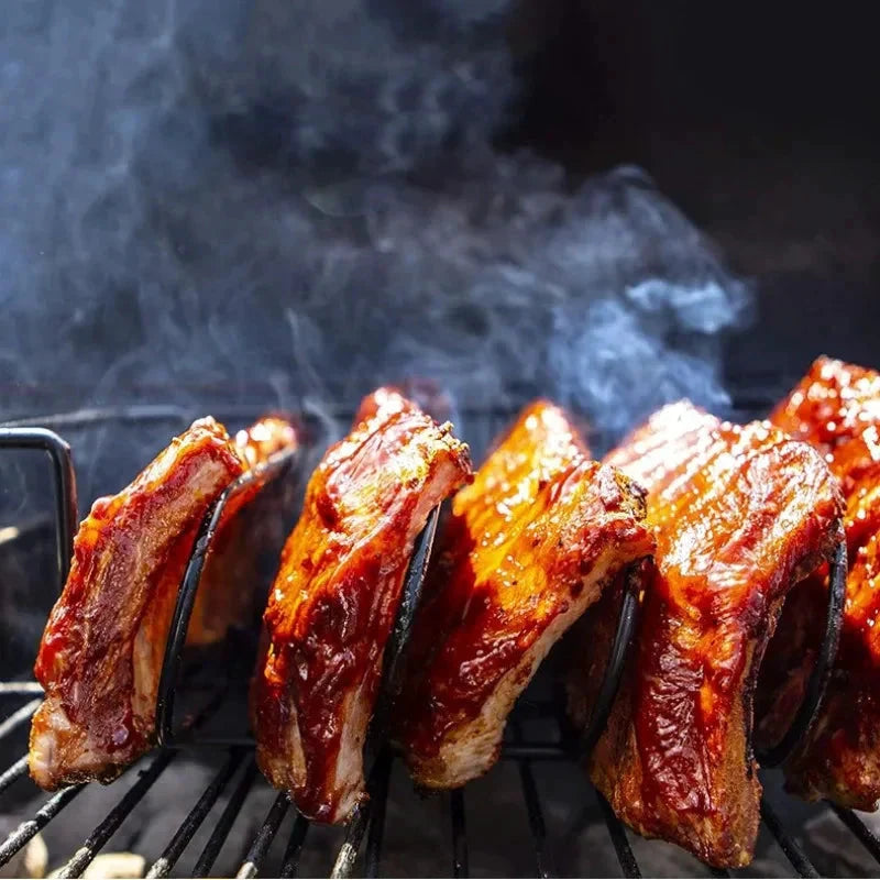 Barbecue Grill Nonstick Net Steak Rack Perfect for Grilling Holder by Bowlift