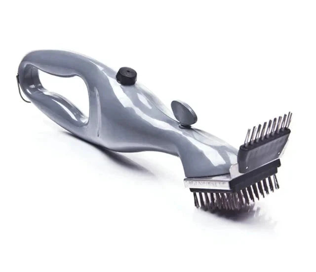 Barbecue Grill Outdoor Steam Cleaning Brush BBQ Cleaner Charcoal Scraper by Bowlift