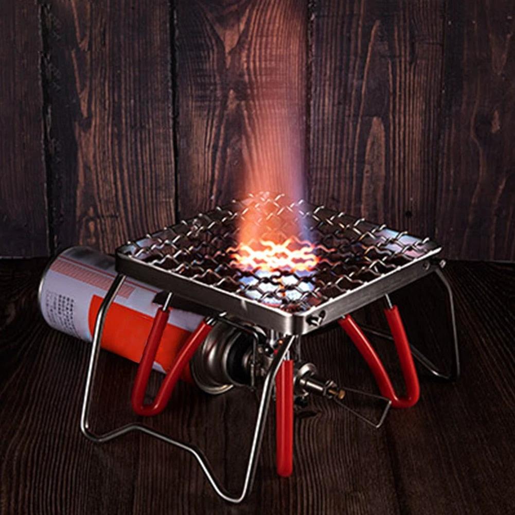 Barbecue Training Tool BBQ Folding Grill Gas Mini Campfire Camping by Bowlift