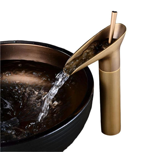 AquaCascade waterfall faucet for the sink Bowlift by Bowlift