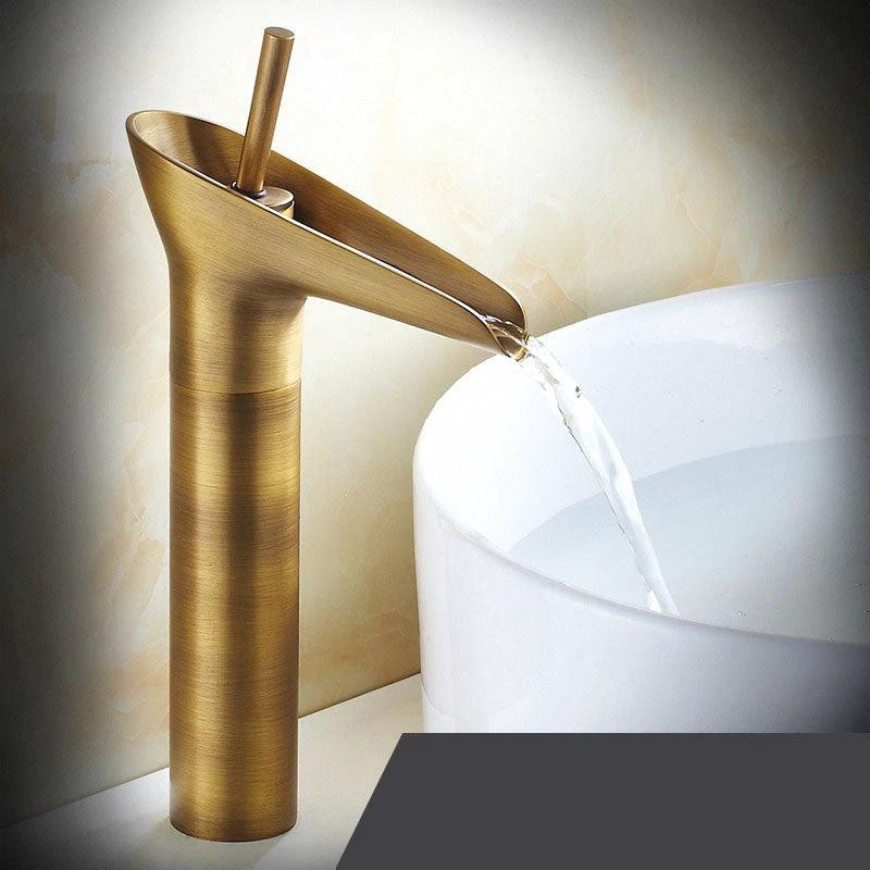 AquaCascade waterfall faucet for the sink Bowlift by Bowlift