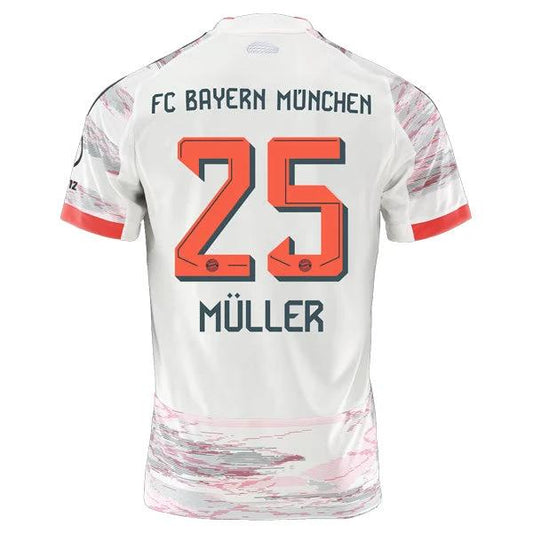 bayern-munich-away-muller-25-jersey-2025-26 by Soccer Jersey